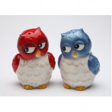 CosmosGifts Couple Owls Salt and Pepper Set SMOS1042